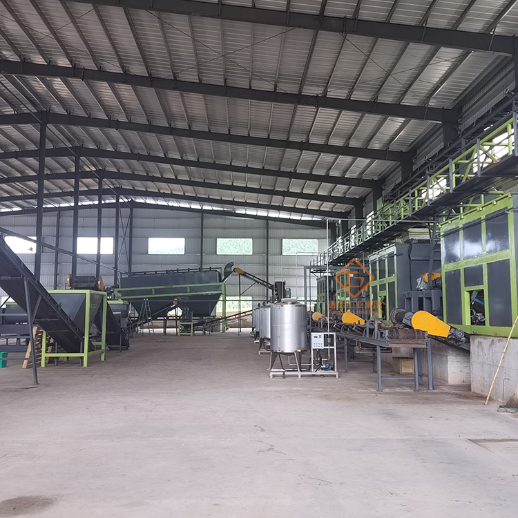 1萬噸/年有機(jī)肥生產(chǎn)設(shè)備配套有哪些？工藝流程是什么